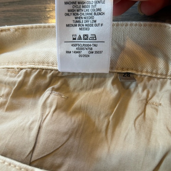 NWOT Joe's Jeans Tan Straight Leg Cargo Utility Gorpcore Stretch Jeans Size 28 - Picture 8 of 13